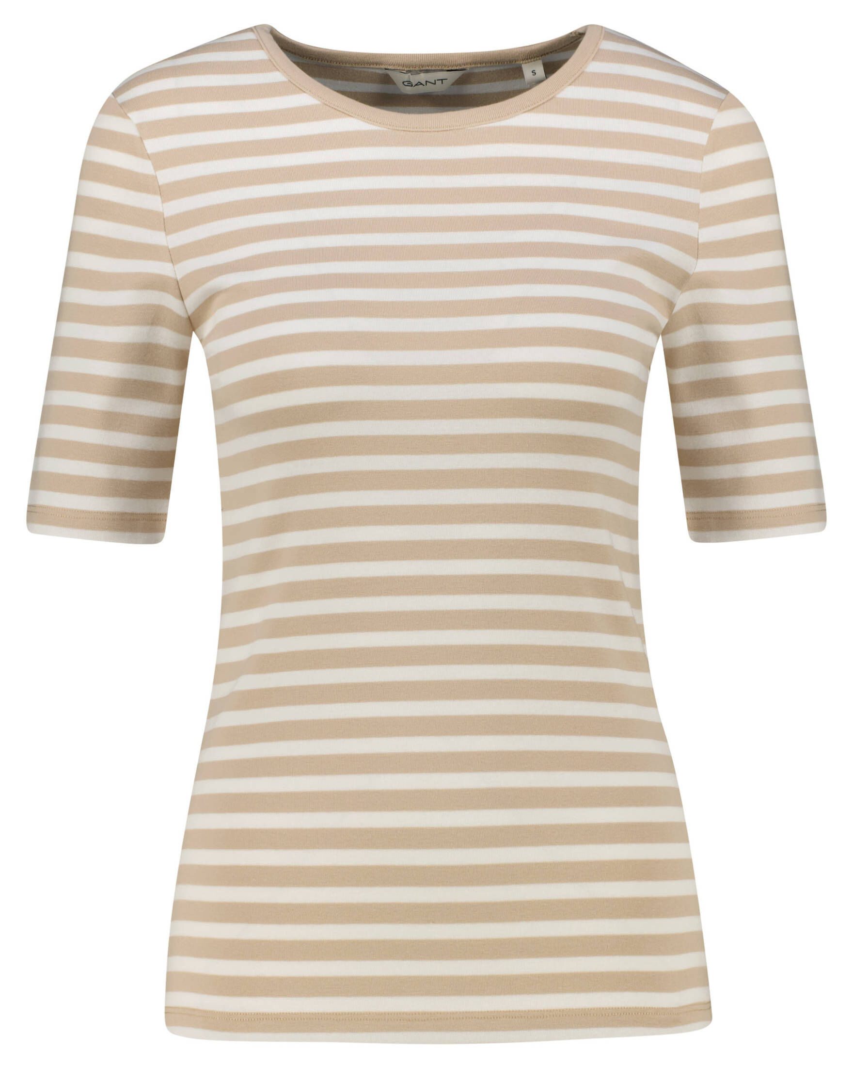Slim Striped 1X1 Ribbed Ss T-Shirt